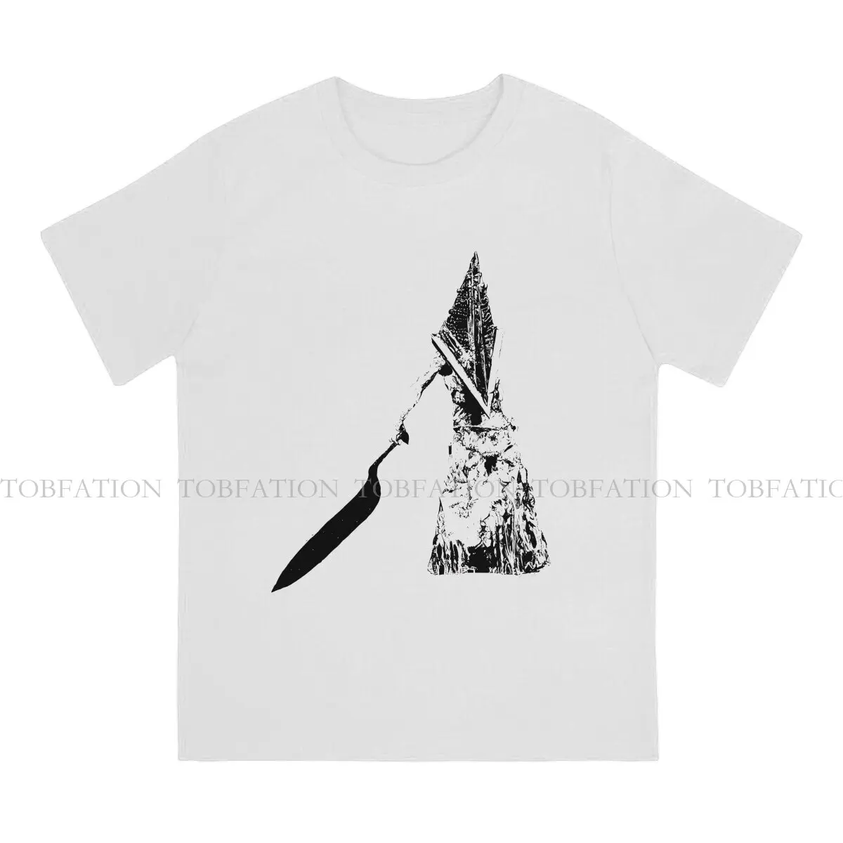 Black Pyramid Head Special TShirt Silent Hill Top Quality Hip Hop Gift Idea  T Shirt Short Sleeve