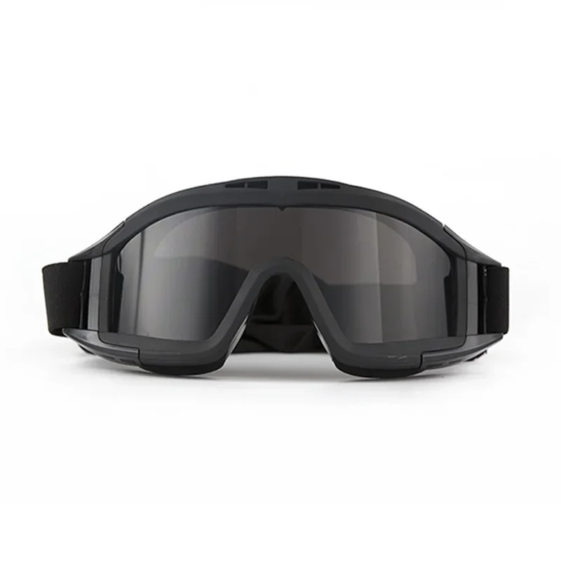 

Anti-fogtactical Glasses Windproof Dustproof Shooting Mountaineering Anti-shock Outdoor Sports Unisex Cycling Goggles