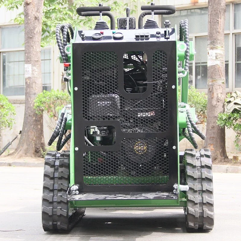 รถตักล้อยางขนาด 4,000 ปอนด์ สีเขียว ใหม่ 15 แรงม้า ระบบไฮดรอลิก หม้อน้ำ  สินค้าในสหรัฐอเมริกา รถตีนตะขาบ มาตรฐาน EPA สำหรับฟาร์ม