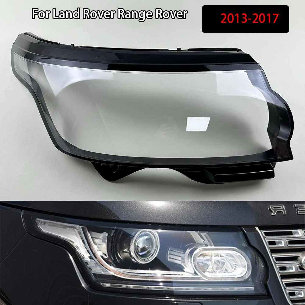 

For Land Rover Range Rover 2013-2017 Headlamp Cover Transparent Lampshade Headlight Shell Mask Lens Plexiglass