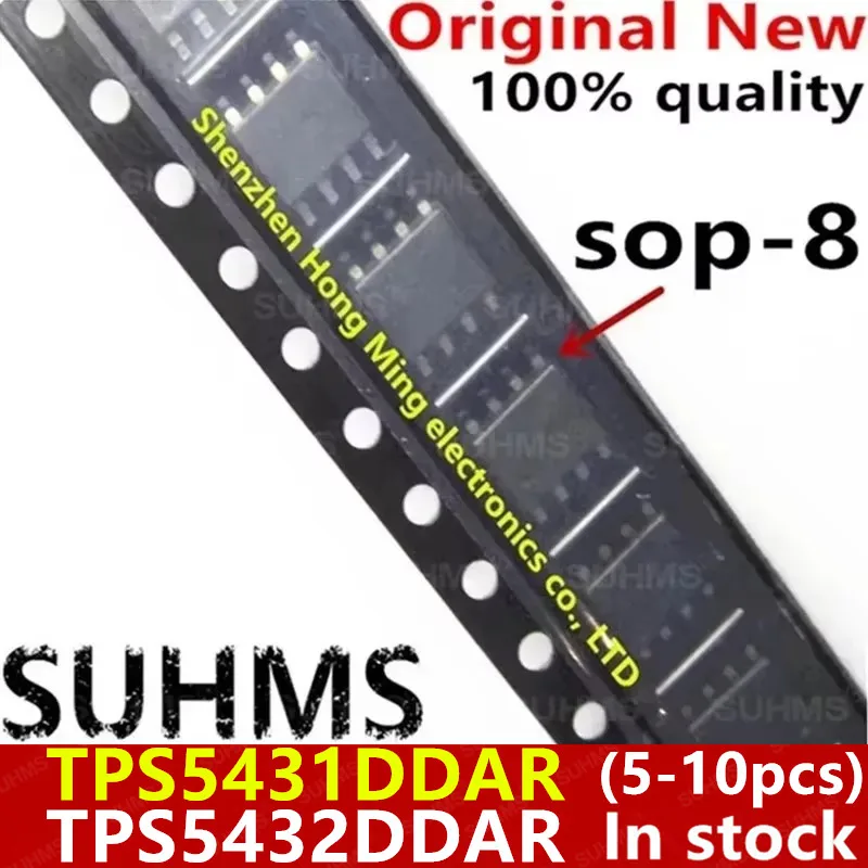 (5-10piece) New 5431 TPS5431 TPS5431DDAR 5432 TPS5432 TPS5432DDAR sop-8