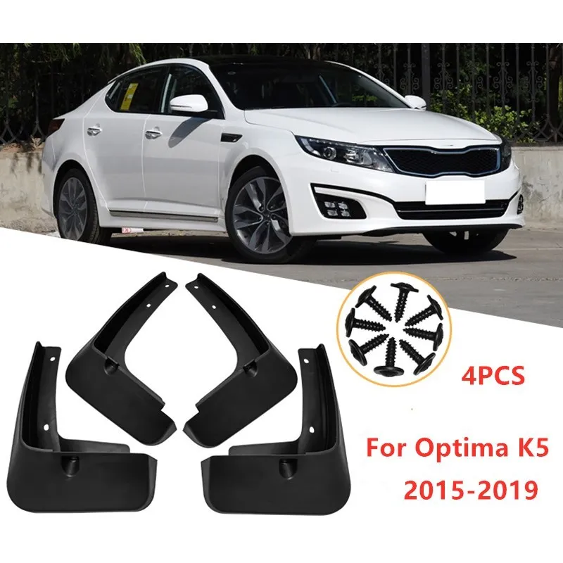 High Quality PP Material Car Fenders Mudguard For KIA Optima K5 2015 2016 2017 2018 2019 Mud Flaps Splash Guard Car Accessories