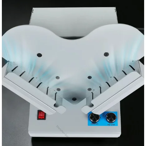 Paper Document Shaking Machine Desktop SmallA4 Paper Separator Factory Tender Electric Accounting Voucher Bill