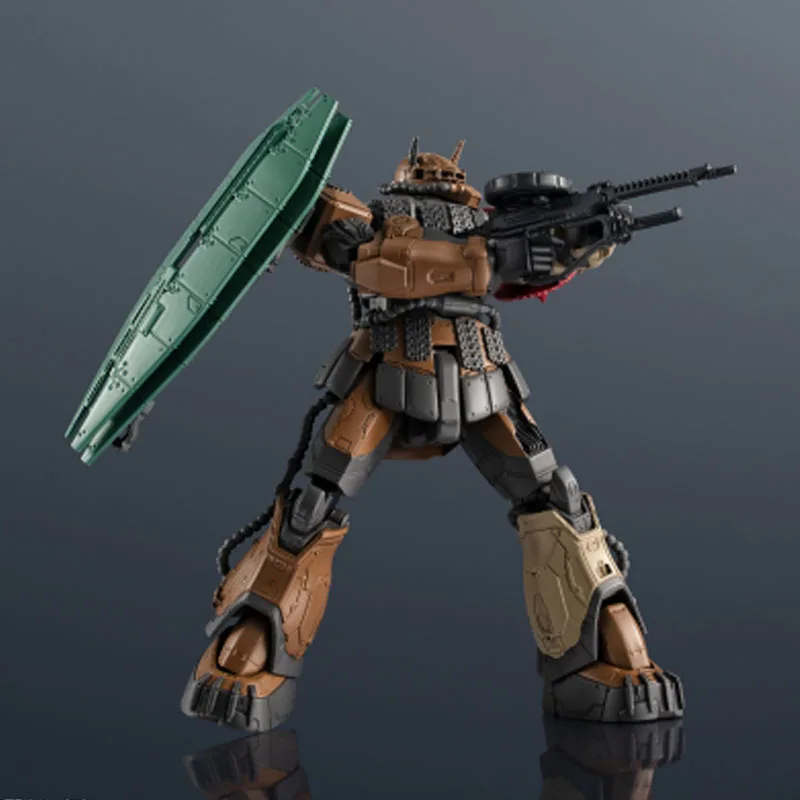 Bandai Originale GUNDAM UNIVERSE Tipo Non Identificato Zaku II Anime Action Figures Giocattoli per Ragazzi Regalo Di Natale Modello Da Collezione