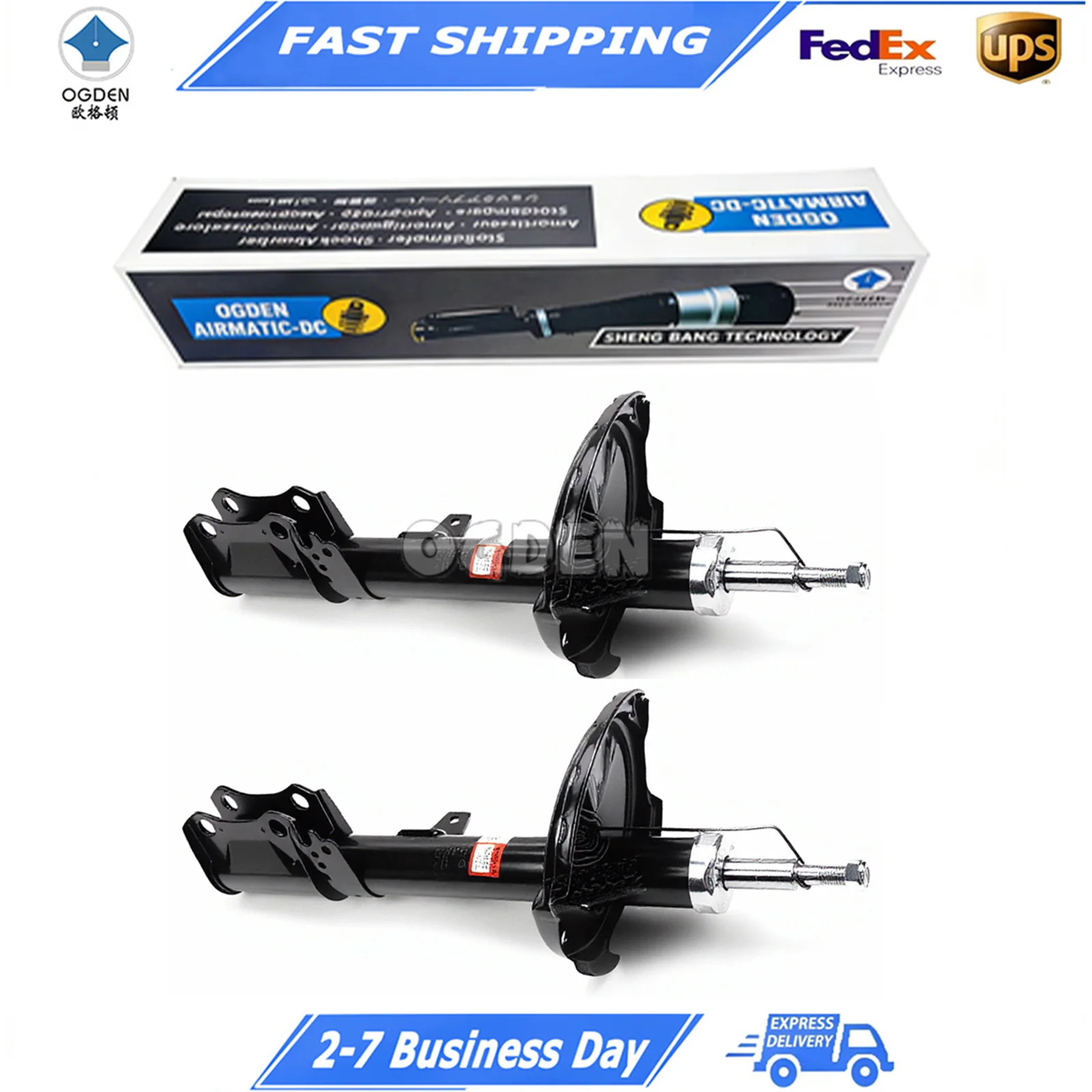 OGDEN Front Shock Absorber Strut for Toyota Highlander ASU40 2WD Suspension System 48530-0E040 48540-0E040