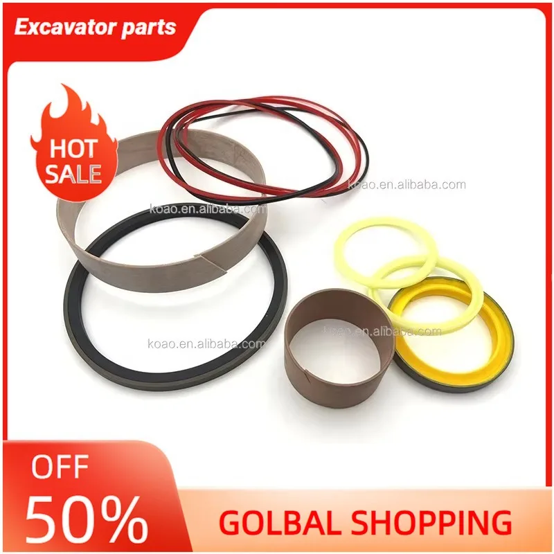 

Для 245-0584 7X-2715 Ремкомплект пульверизатора уплотнения гидравлического цилиндра CAT (CAT) D9N/D10N/D10R/D11N Гусеничный демпфер, совместимый