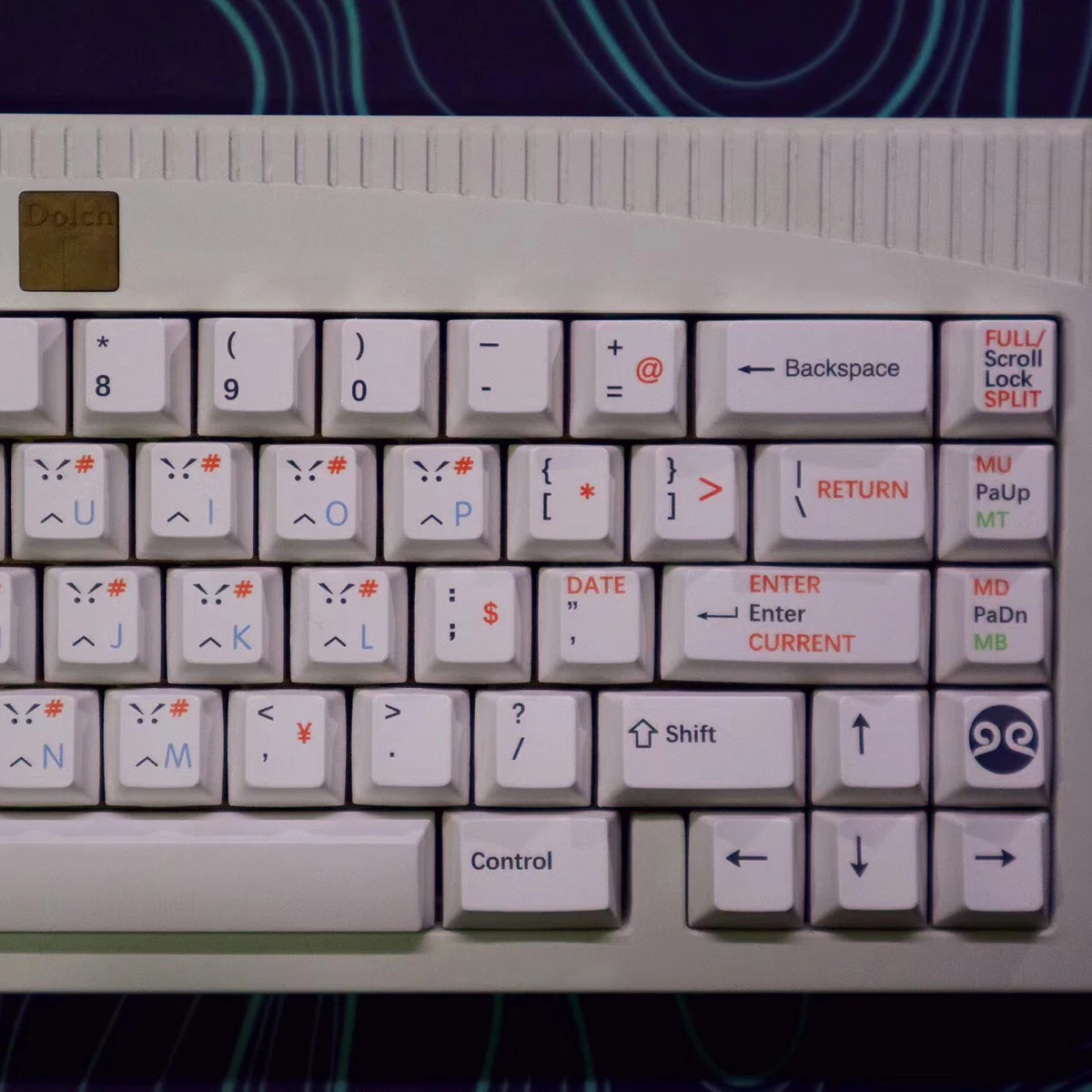 Keycaps pbt personalizados do perfil da cereja da cara de 144 chaves irritadas para o teclado mecânico personalize keycap