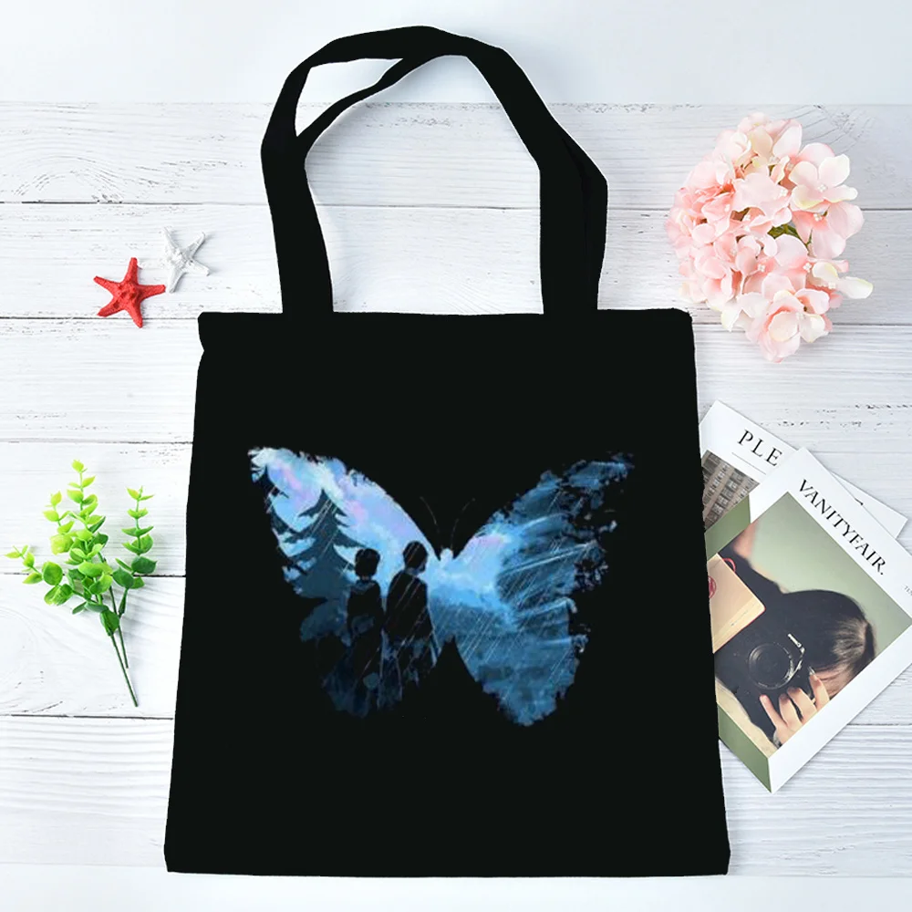 Life Is Strange tote bag foldable shopper personnalisable grocery totebag femme