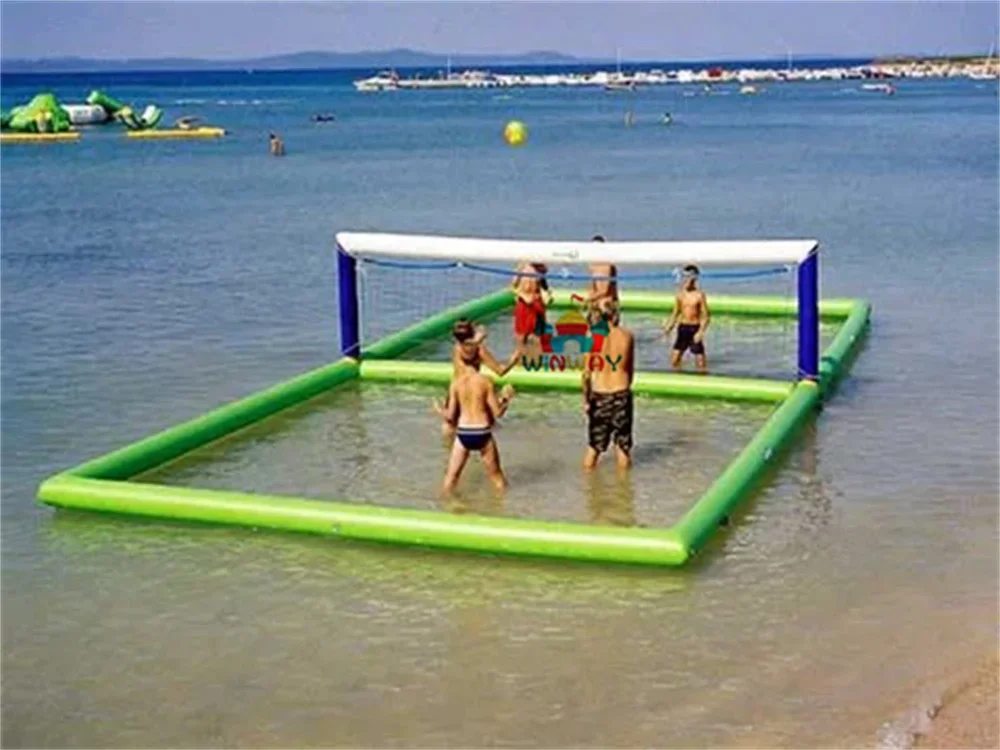 inflatable volleyball pool court volleyball swimming pool inflatable football pitch water volleyball inflatable