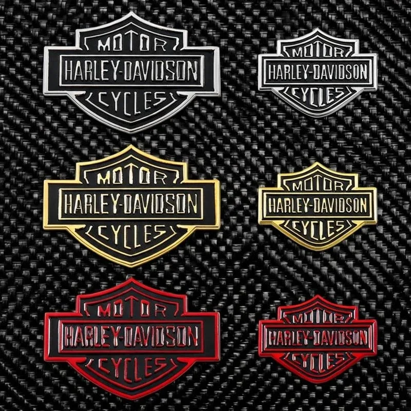 1pc Metal Decorative Motorcycle Scratch Sticker Skull Sportster Badge For Harley Davidson Pan America ADV 1250 PA1250 PANAMERICA