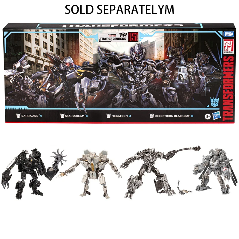 

Hasbro Transformers Studio Series: Transformers Movie 1, 15th Anniversary Decepticon Multipack Sold Separately New in Stock