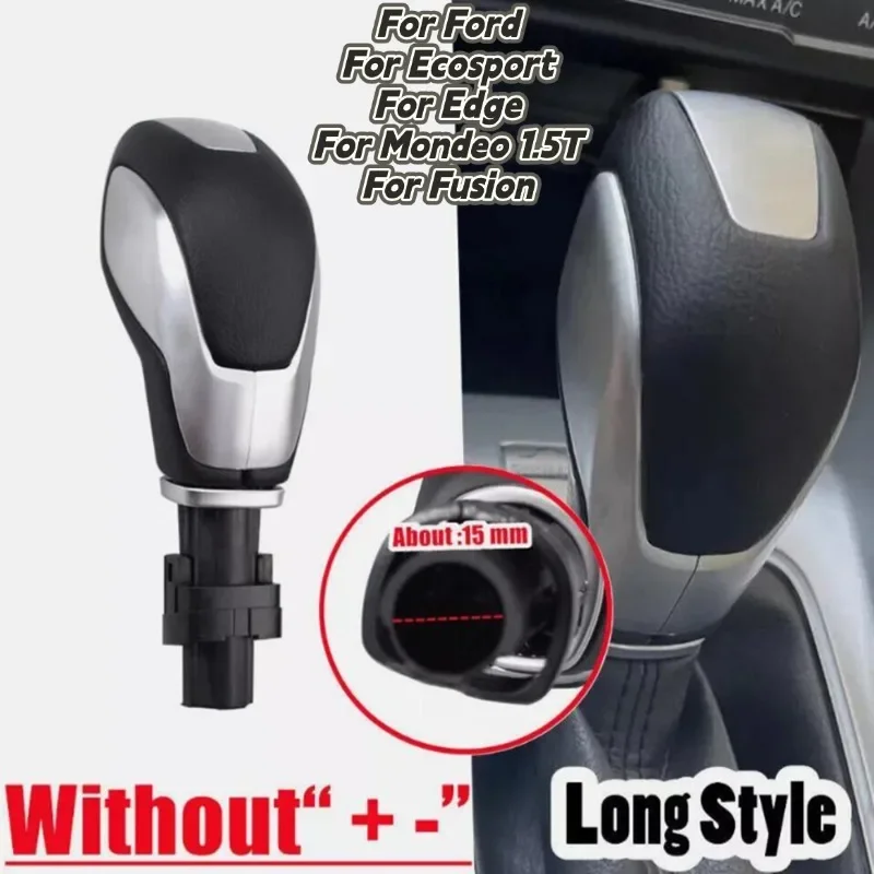 

Car Automatic Gear Shift Knob Shifter Lever Head For Ford Ecosport For Edge For Mondeo For Fusion 2013-2017 Car Interior Parts