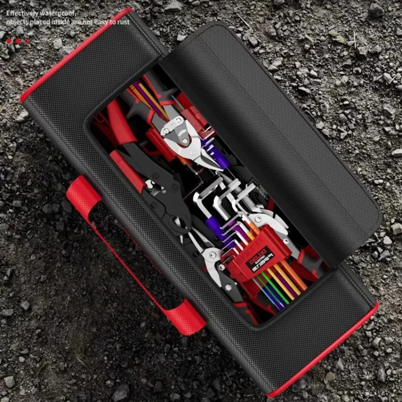 Large Tool Bag Portable Tools Bag Workshop Nail Bag Carpenter Suitcase for Tools Backpack Toolbox Working Tool Box Tougthbuilt