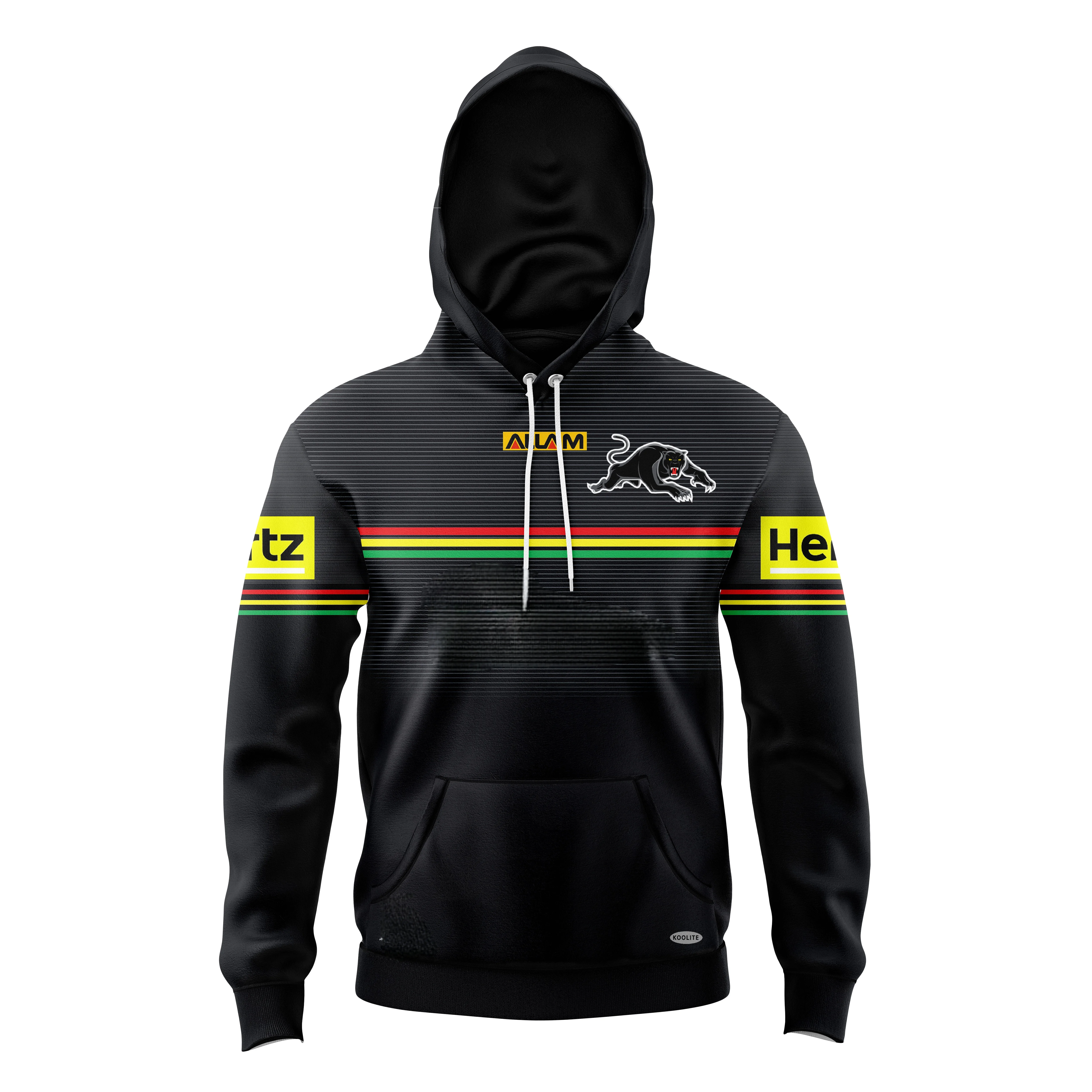 

KIDS HOODIE Penrith Panthers Adult Supporter Jersey Rugby League Man Cave Fathers Day