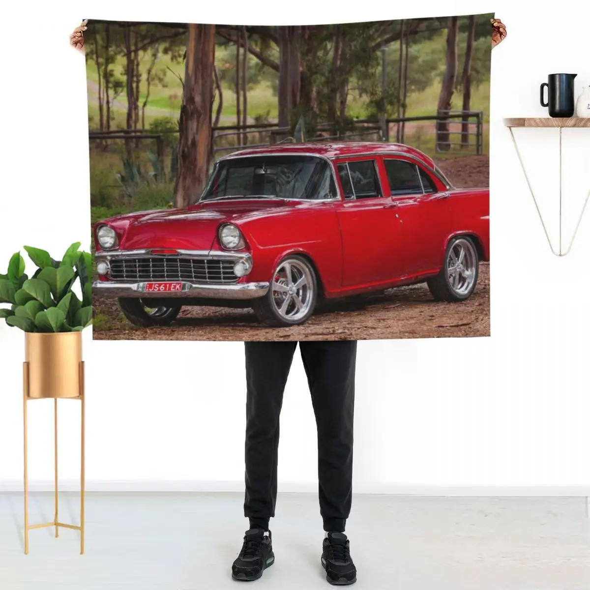 Jack Sant's EK Holden Sedan Throw Blanket All Weather Soft Throw Blanket for Sofa