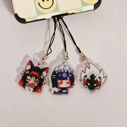 Hot Zenless Zone Zero Ellen Lanyards For Case Decor Mobile Phone Hanging Charms Acrylic Keychain Cell Phone Bag Accessories Gift
