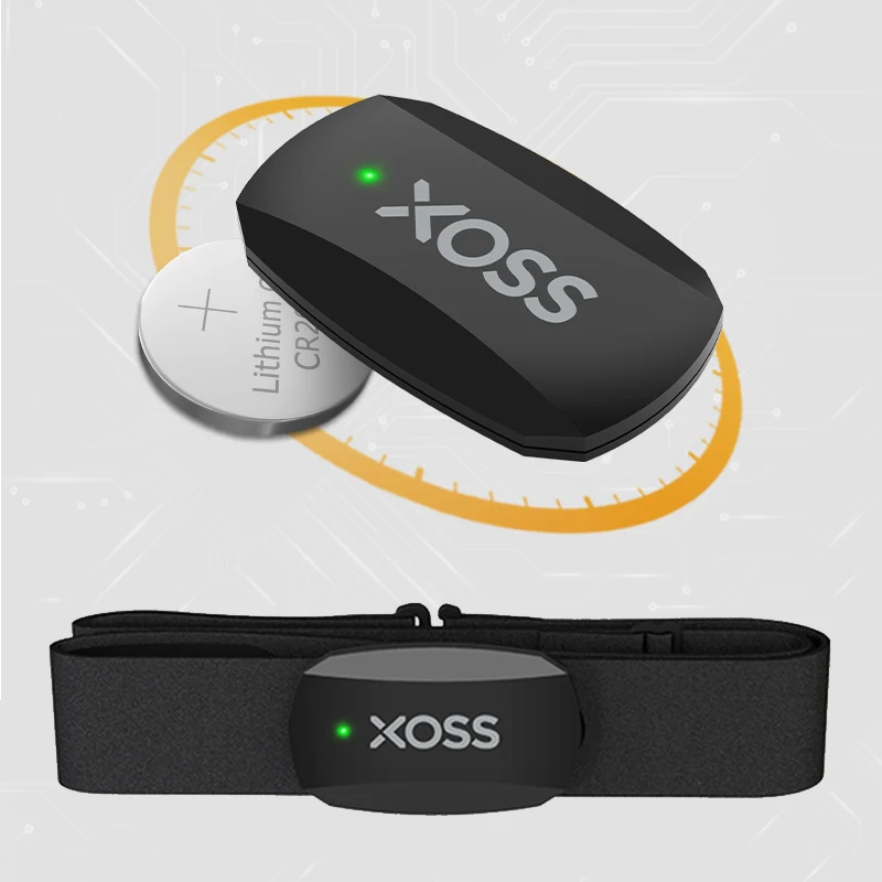 XOSS X2 Chest Strap Heart Rate Sensor Monitor VORTEX ANT+ Wireless Health Fitness Smart Bicycle Bike Speed and Cadence Sensor