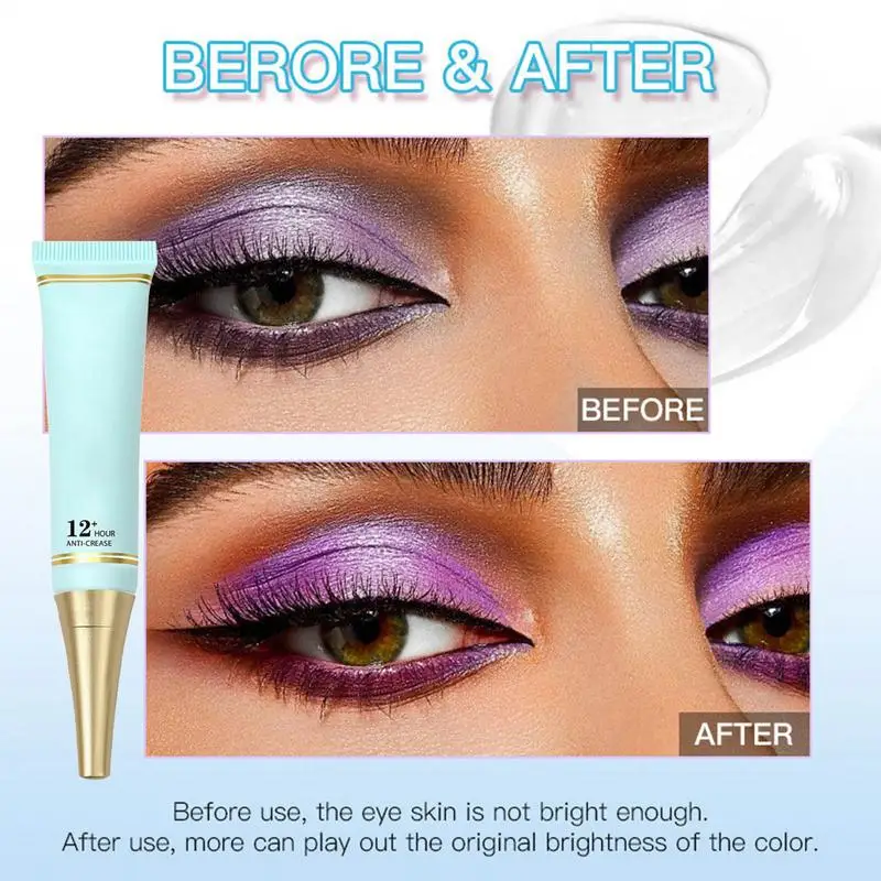 아이 메이크업 베이스 프라이머 아이 컨실러 바 코렉터 리퀴드 하루 종일 지속되는 아이 섀도우 베이스 모공 미니마이저