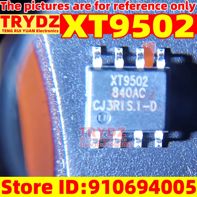 20-1pcs Original New XT9502 XT9502A840SR-G SOP8 Dual Cell Lithium Battery Charging Management Chip