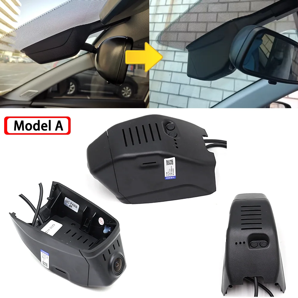 HUD سيارة 4K واي فاي مسجل فيديو DVR داش كام لوحة القيادة كاميرا ل DR 7.0 Sportequip 7 Ebro S800 Tenet T8 Xcite X-Cross X Cross 8