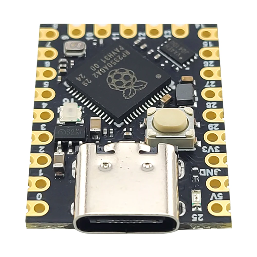 Raspberry Pi Zero MCU 듀얼 코어 150MHz 520KB SRAM 2MB 플래시 UART I2C SPI PWM USB1.1 TYPE-C용 RP2350 개발 보드 모듈