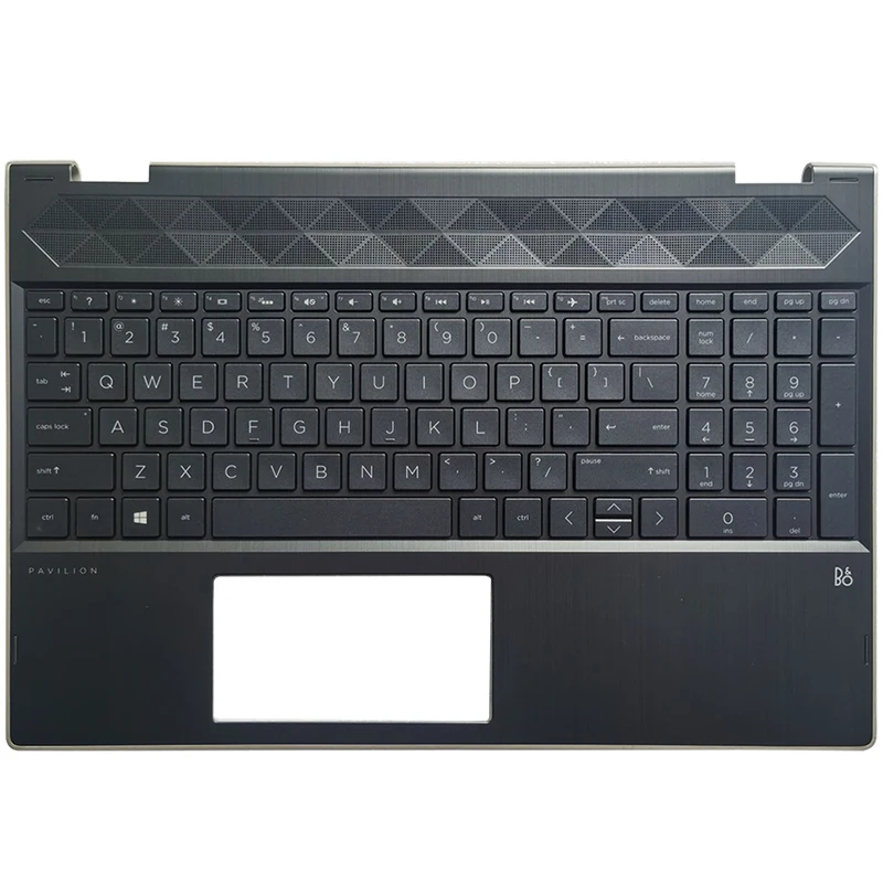 

New US/UK/Latin Keyboard For HP Pavilion X360 15-CR 15T-CR 15-CR000 15T-CR000 TPN-W132 With Palmrest Upper Cover Case