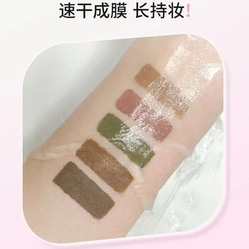 Neiyou matiz de sobrancelha à prova de suor, de longa duração, não desbota, sobrancelhas selvagens, gel de estilo marrom claro, creme de coloração de sobrancelha, maquiagem