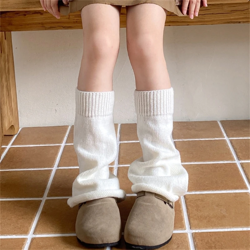 Chaussettes longues pour enfants, chaussettes longues à pour garçons filles, chauffe-jambes