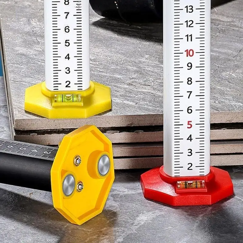 Tile Leveling Gauge Ruler with Design for Quick & Accurate Floor Tiling