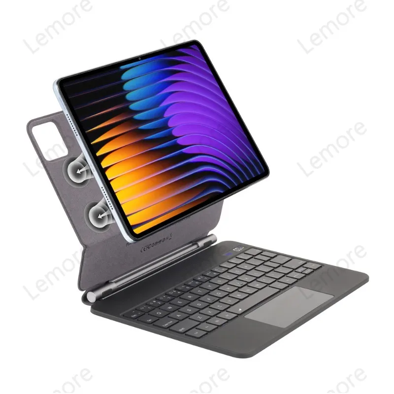 

Magic Keyboard Battery Display for Xiaomi Pad 7 11.2 inch / Xiaomi Pad 7 Pro 11.2 inch Backlit Keyboard with Trackpad Touchpad
