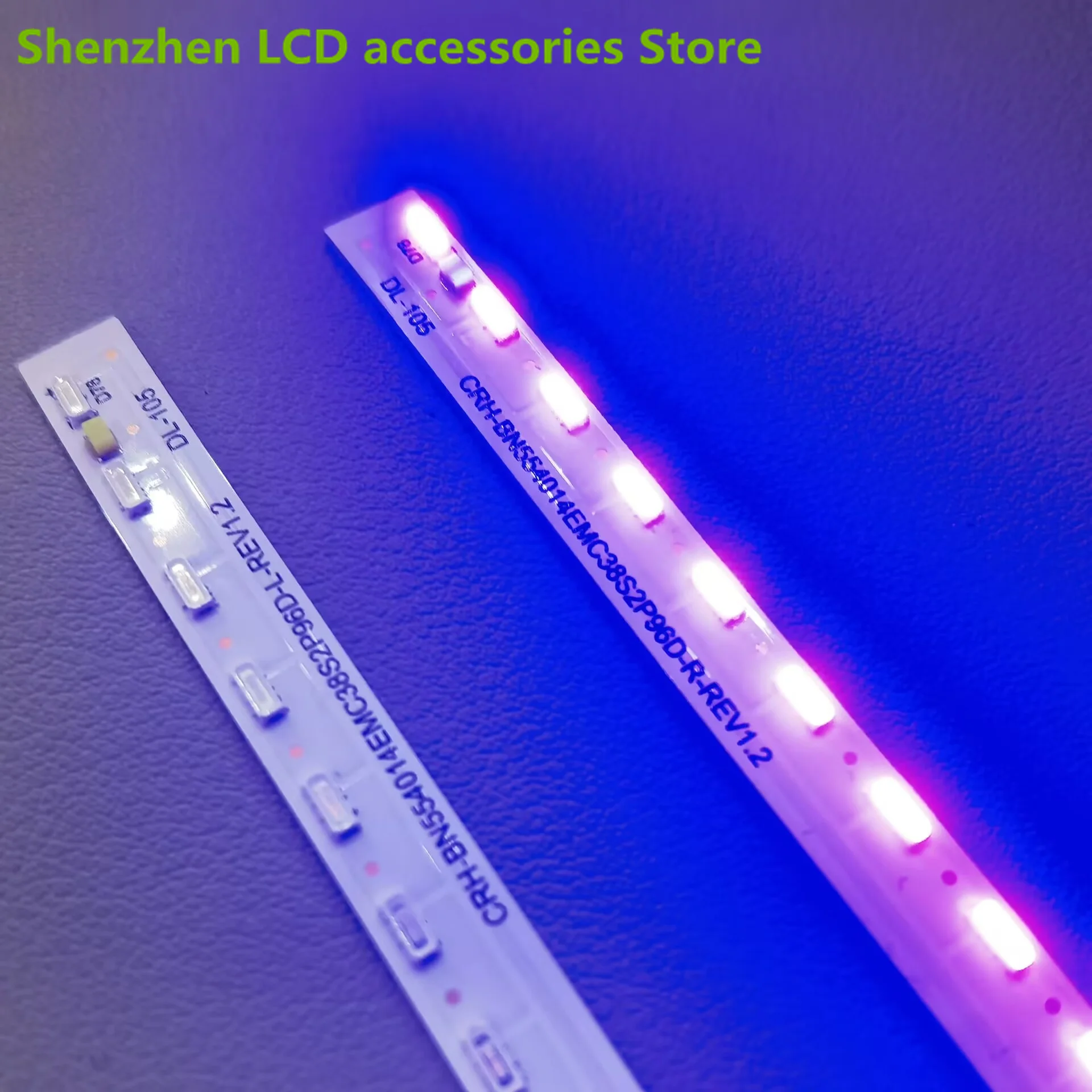 76LED LED Backlight strips For L55M6-5P L55M6-5 CRH-BN554014EMC38S2P96D-L/R D791315510A9 GAN01-1627A 1628A-P1   60.3cm