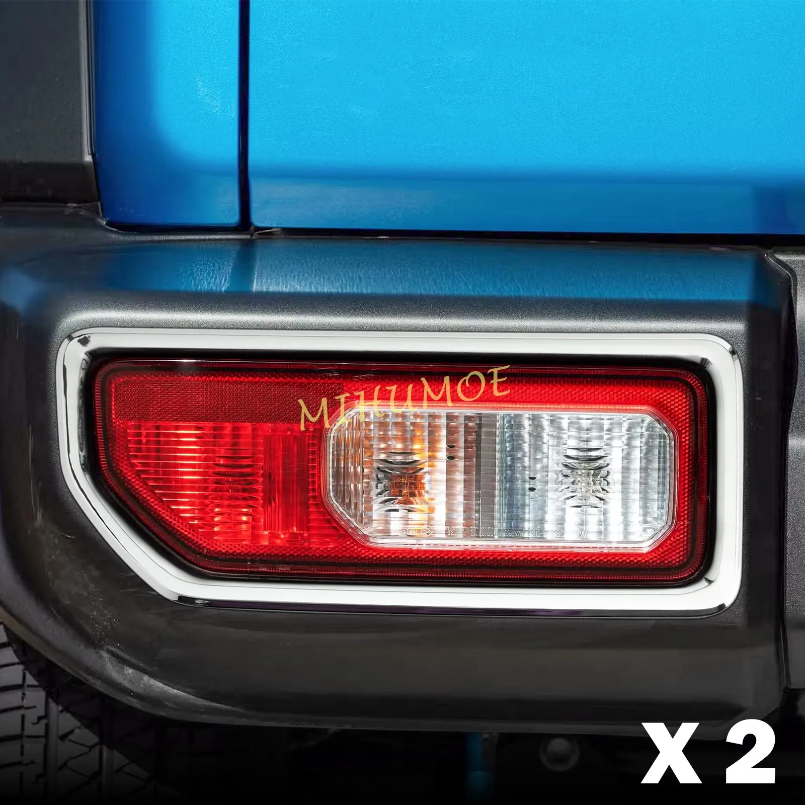 

Для Suzuki Jimny 2019-2025 гг. хромированный задний бампер автомобиля, отражатель, противотуманная фара, декоративная крышка, накладки на рамку 2024 2023 2022 2021 2020