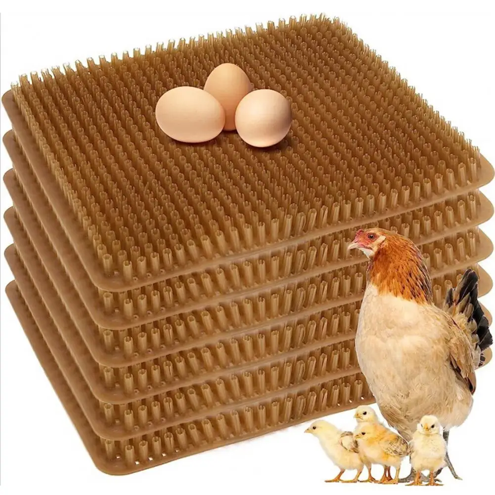 2Pcs 35*29 5cm Egg Pad Chicken Nesting Box Pad Soft Egg Pad Egg Plastic Mat Laying Box Mat Grass For Garden Farm Yard