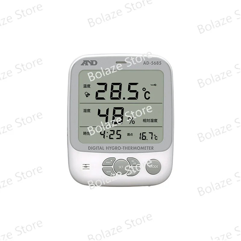 

Environmental hygrometer AD-5685 digital display threshold alarm laboratory workshop