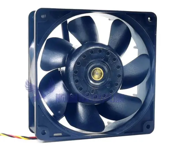 Sanyo Denki 9WP1212M101 DC 12V 0.21A 120x120x38mm 3-Wire Server Cooling Fan