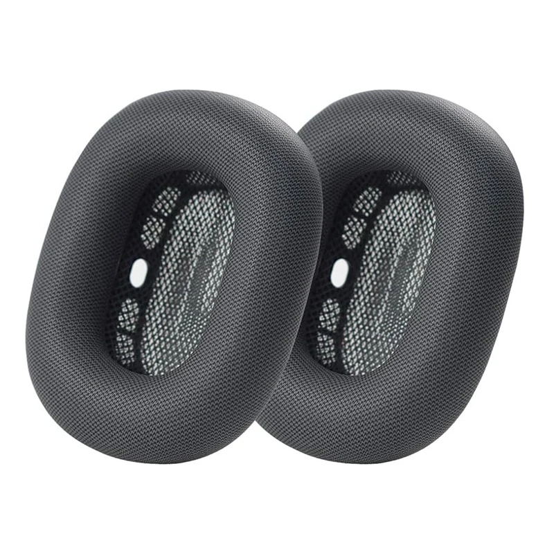 For Apple Airpods Max Headphones Sponge Cover Earmuffs Multifunctional 1 Pair of Ear Pad Accessories,Dark Gray