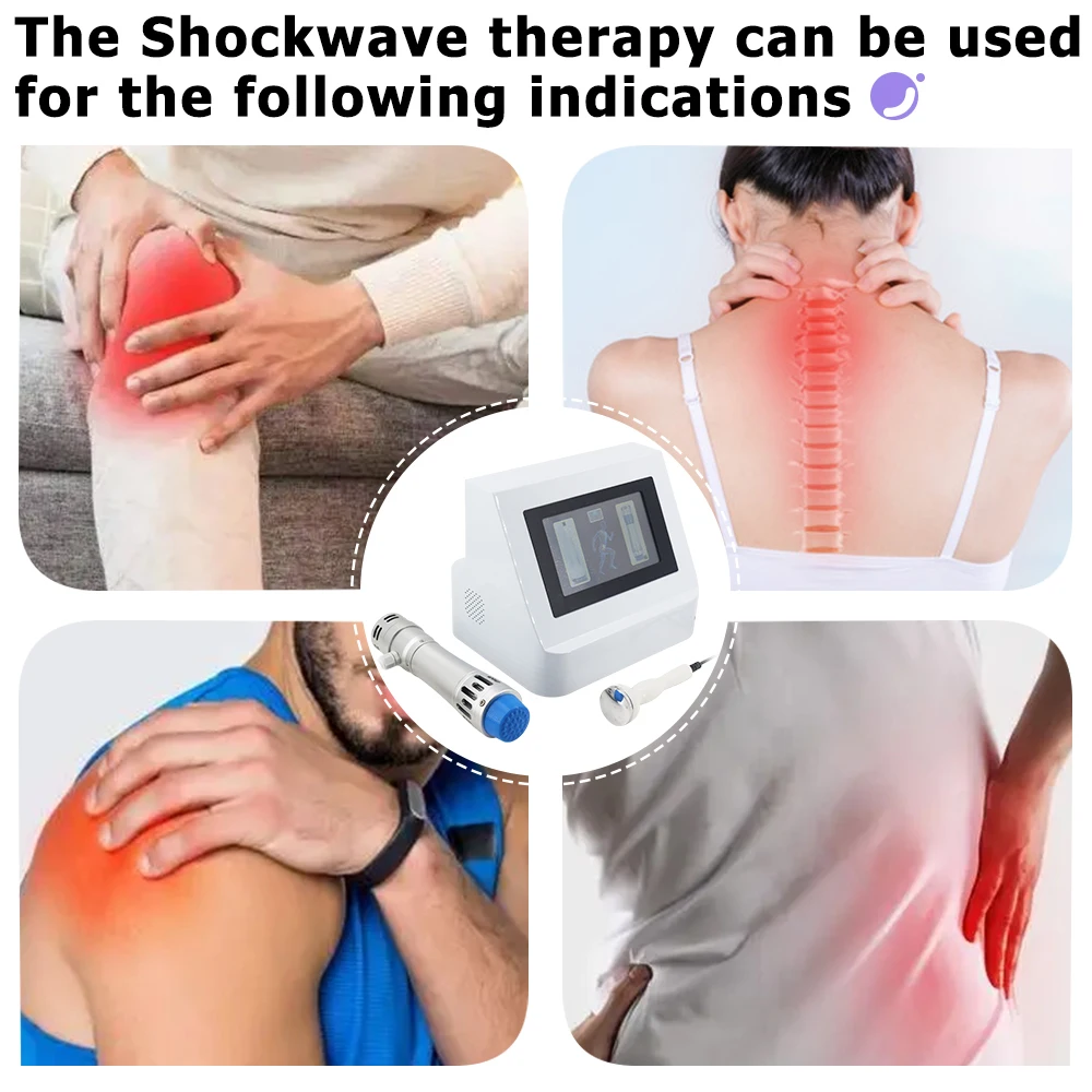 Shockwave Therapy Machine Effective Portable ED Treatment Wrist Relief Pain 300MJ Massage Muscle Relaxation Shock Wave Massager