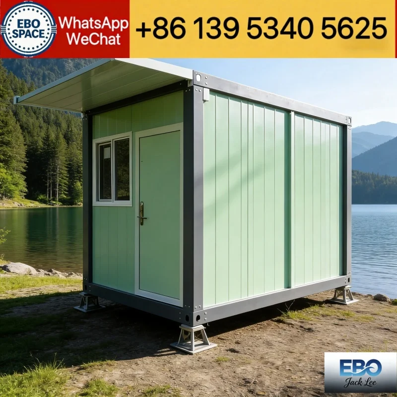20ft 30ft 40ft Prefab Foldable House Modular Container Cabin 2-3 Bedroom Waterproof Home