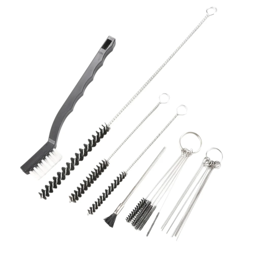 

17/23Pcs Airbrush Spray Nozzle Cleaning Brush Set Storage Case Durable Pneumatic Paint Sprayer Clean Kit Tube Cleaning Brushes