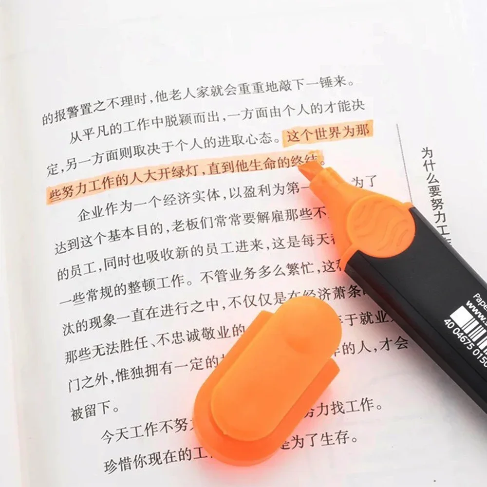 1pcs Schneider Highlighter Pen Colorful Large Capacity Marker Job150 Hand Account Design Award Kawaii School Office Stationery