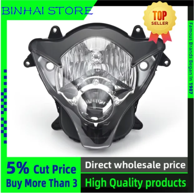 

Fit For SUZUKI GSXR600 GSXR750 GSXR 600 GSXR 750 GSX-R750 Clear Lens Headlight Headlamp Assembly Kit Front Light 2006 2007 K6 K7