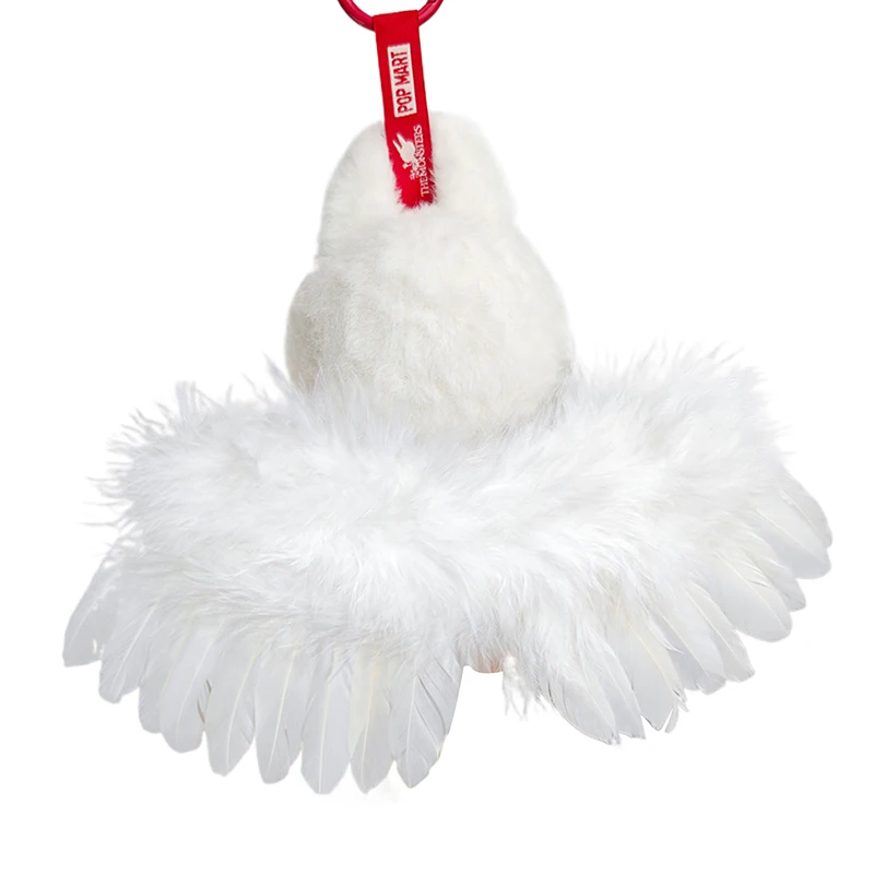 Labubu 옷 Labubu 흑백 천사 날개 2025 Labubu 마카롱 인형 어린이 DIY 장난감 액션 장난감 피규어