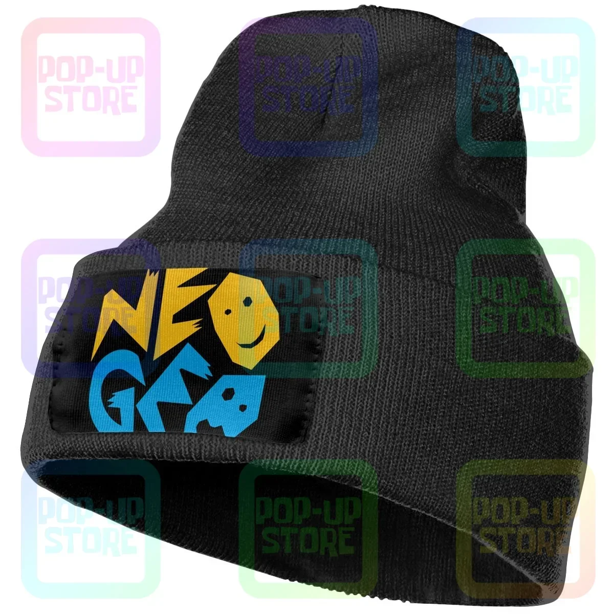 Logo Neo Geo-Aes-Cd-Mvs Neogeo Knitted Beanie Hat Beanies Cap Unisex Headwear Best Quality