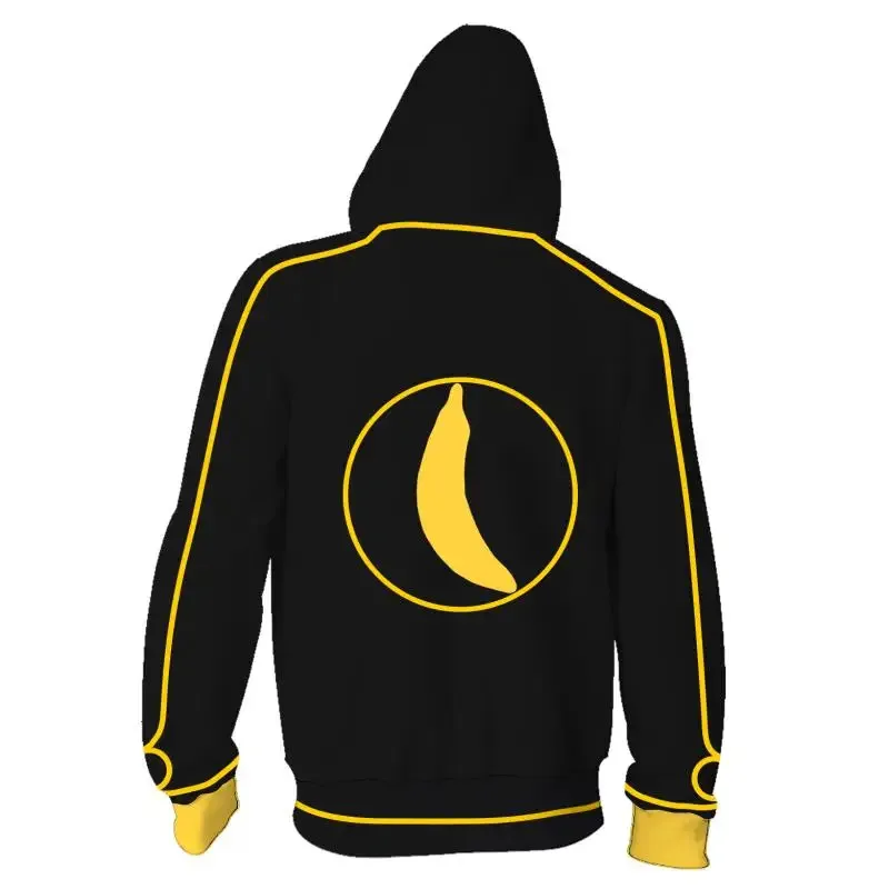 

New Game My Friend Pedro Hoodie Cosplay Costume Coat Jacket Sweatshirt Men Women Adult Top Halloween Party Prop