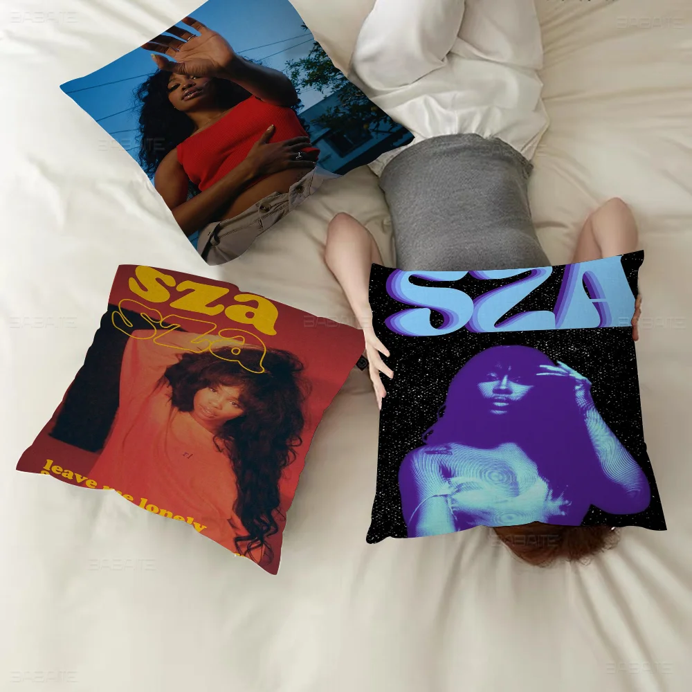 S-SZA GIRL Personalized Pillow Dust Cover Bedroom Kids Party Decoration Pillowcase Birthday Children Gift