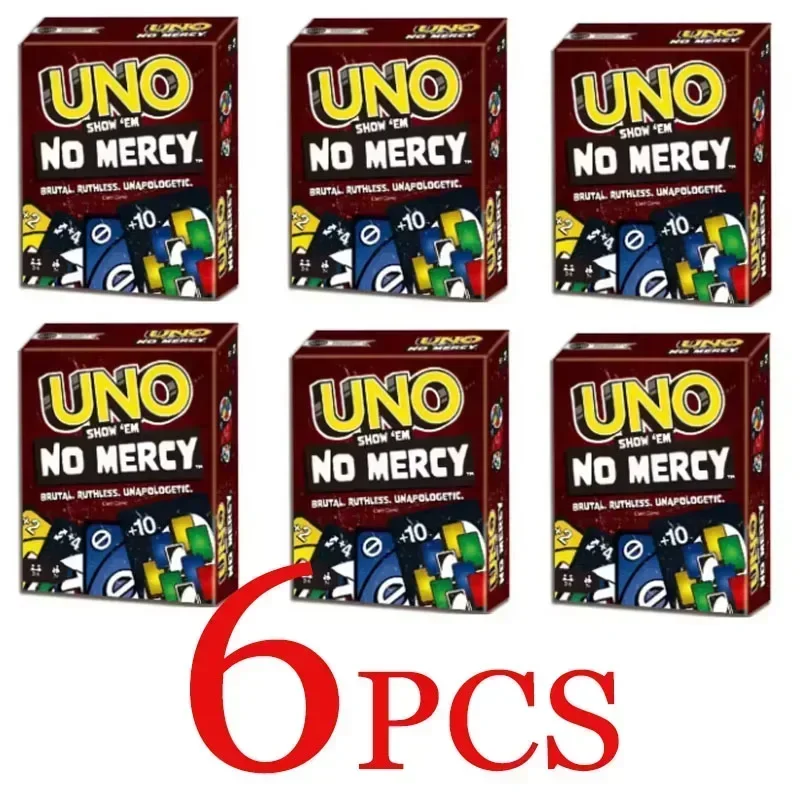 

@#@6pcs Uno Game Board Games UNO Card Table Family Party Entertainment UNO Games Card Toys Children Birthday Christmas