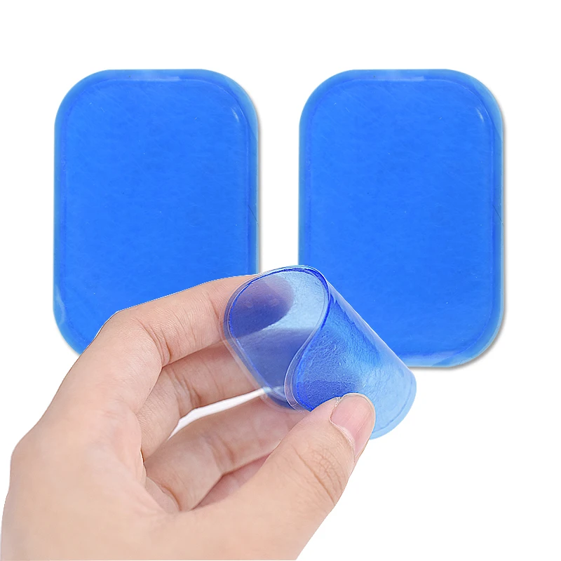 Hydrogel Elektrode Pads Voor Ems Spiertraining Massageapparaat Abdominale Trainer Fitness Body Afslanken Massage Accessoires Transparant