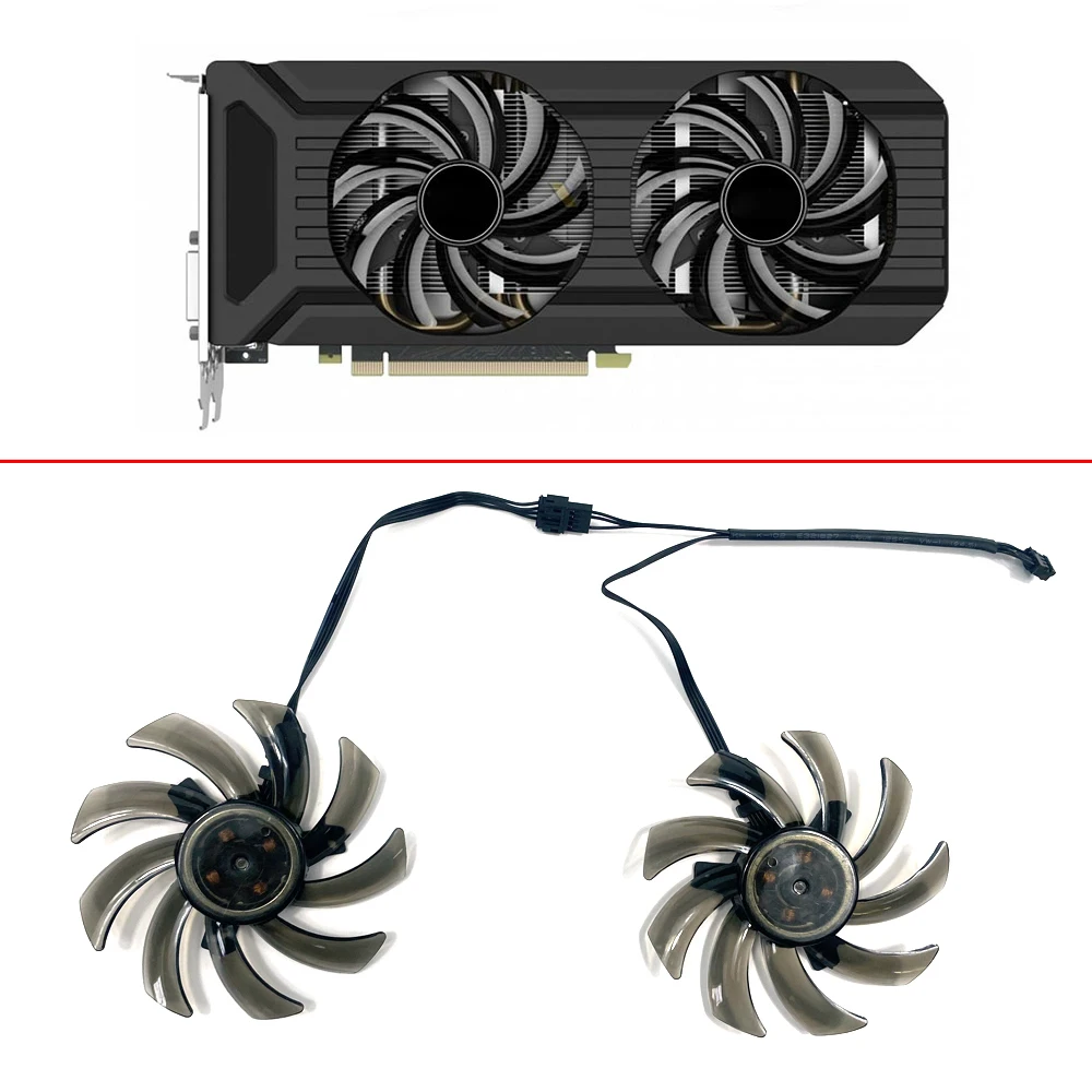 

Cooling Fan 85mm 4pin GA91S2U FDC10H12S9-C Nvidia GTX1080 GTX1070 GTX1060 GPU FAN For Palit GeForce GTX 1060 GTX 1080 GTX1070 Ti