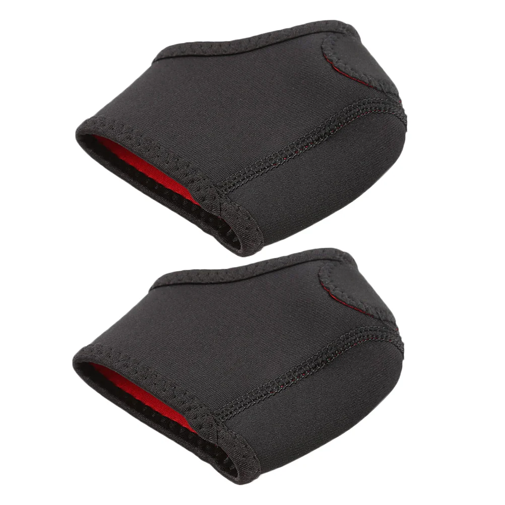 2 Pcs Heel Protector Cushion Boots for Men Ankle Anti-slip Sleeve Protective Covers Adult Protectors Support