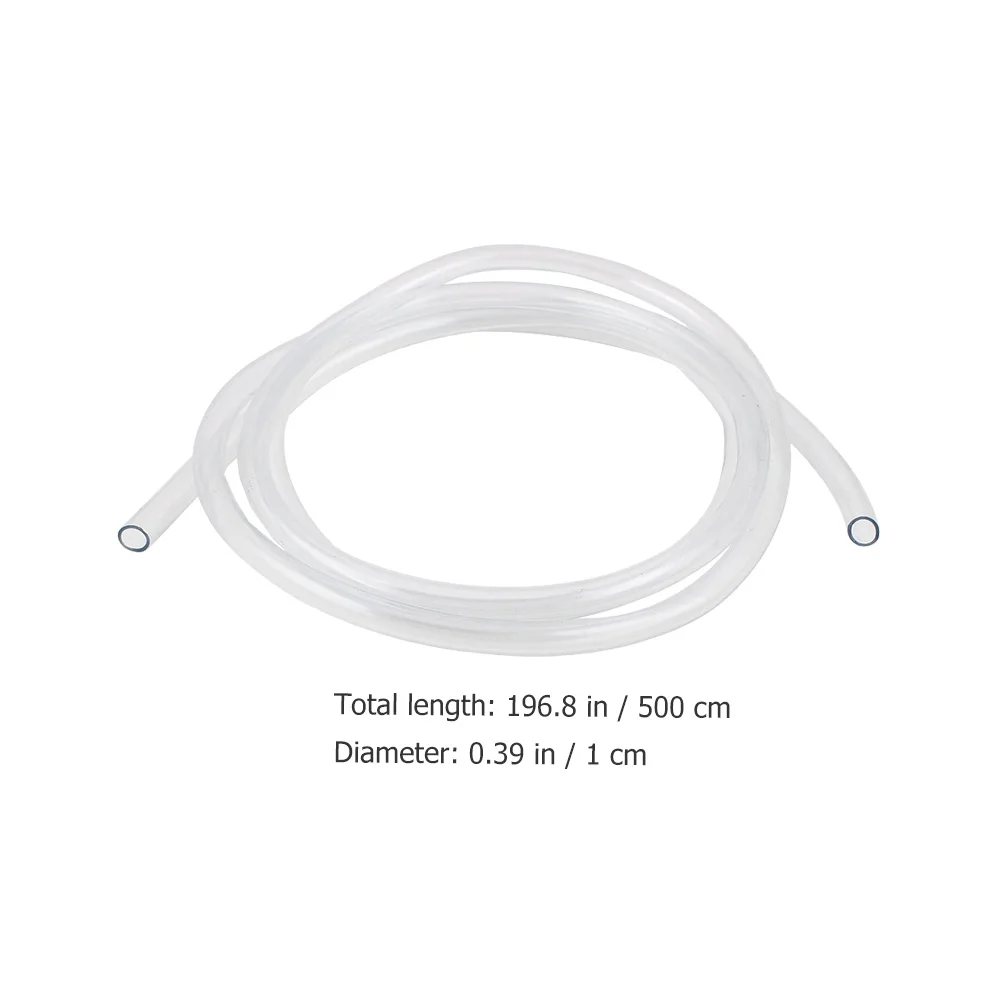 

Food Grade Silicone Tubing Clear Hose High Temp Water Pipe Crystal Transparent Flexible Piping Beer Brewing Making Kitchen